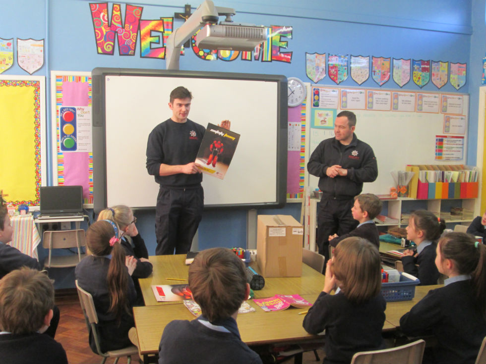 Fire Safety Presentation to P5 