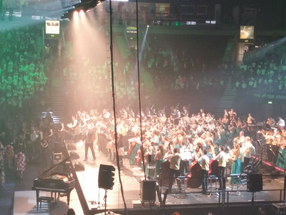 School Choir at the Peace Proms