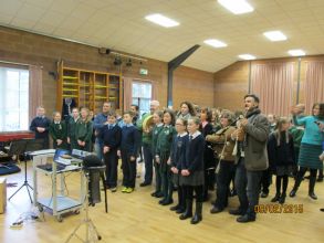 Primary Schools Cross Cultural Music Programme in Moyallon PS for P7 pupils