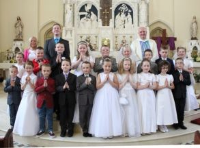 First Holy Communion in St. John\'s
